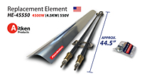 <!-2017 Aitken HE45550 U-Rod metal sheath element->